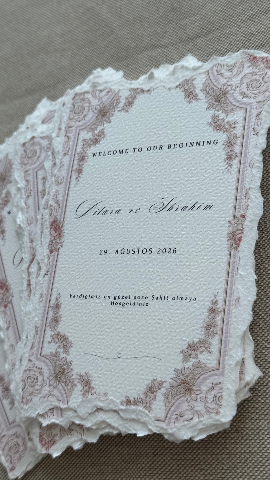 Tischkarten VINTAGE