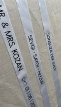 Personalisiertes Hochzeitsband | BASIC