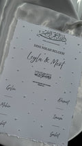 Islamic Marriage Certificate "FLOWERS" SET