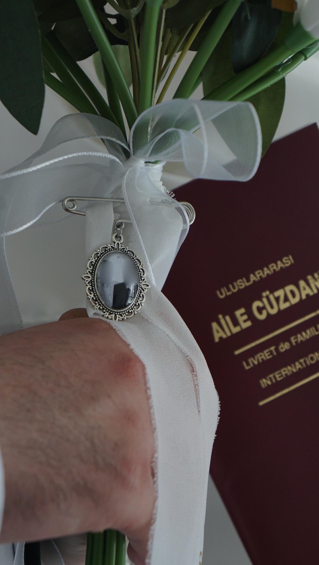 Straußband Charm | Memorial Charm