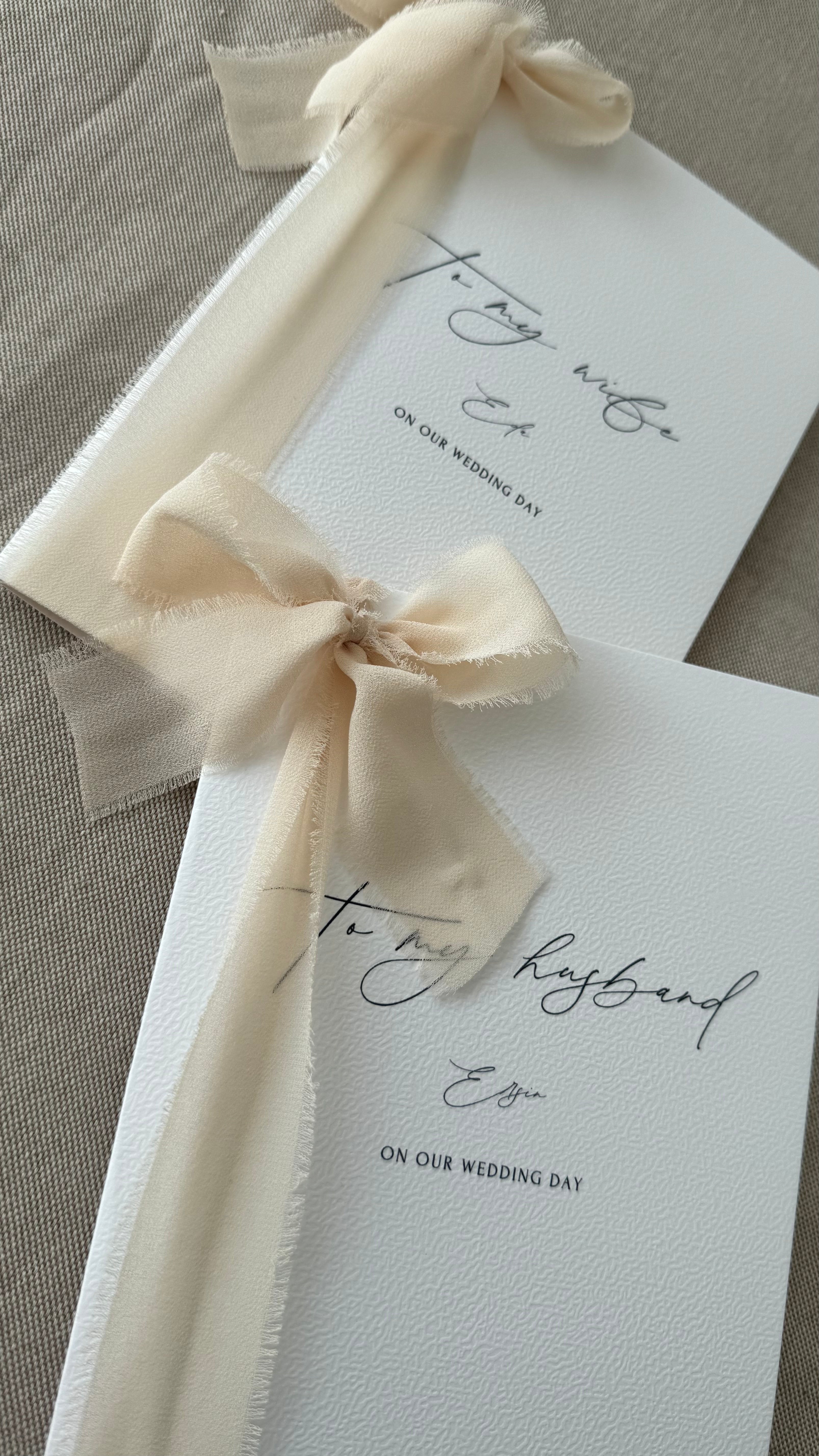 Wedding Vows | Eheversprechen "BEIGE"