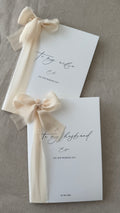 Wedding Vows | Eheversprechen "BEIGE"