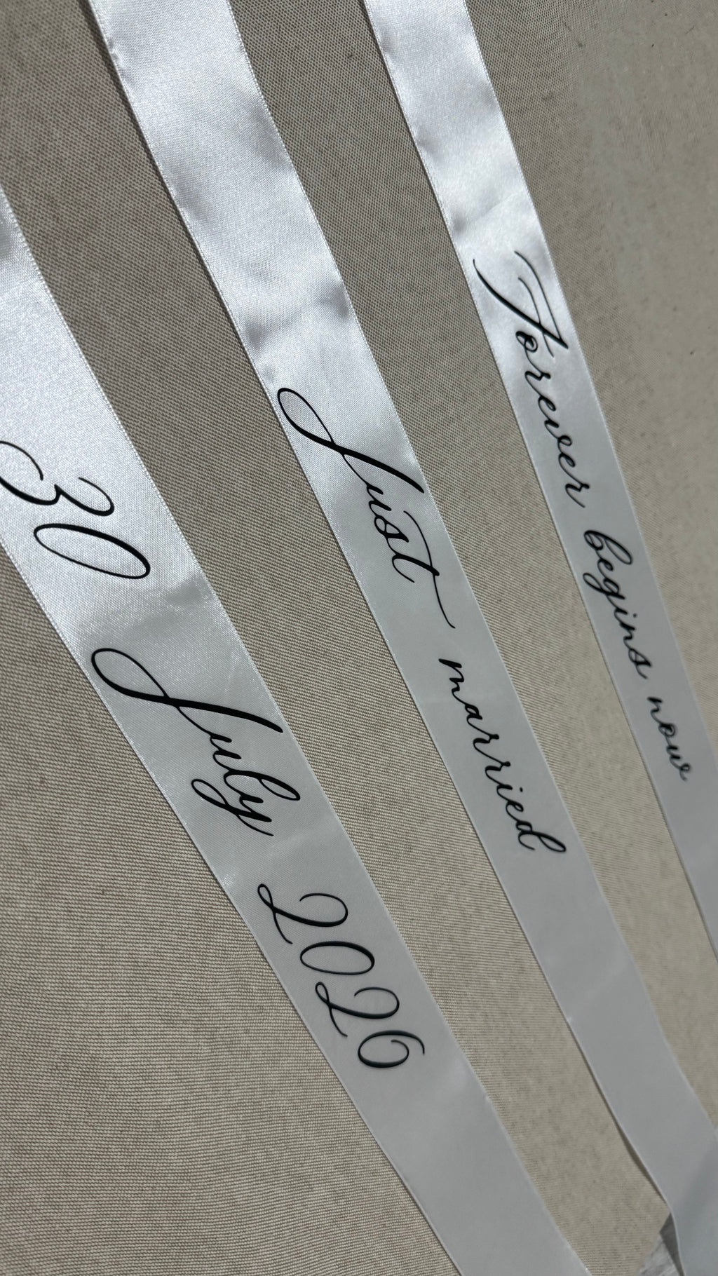 Personalisiertes Hochzeitsband | FINE