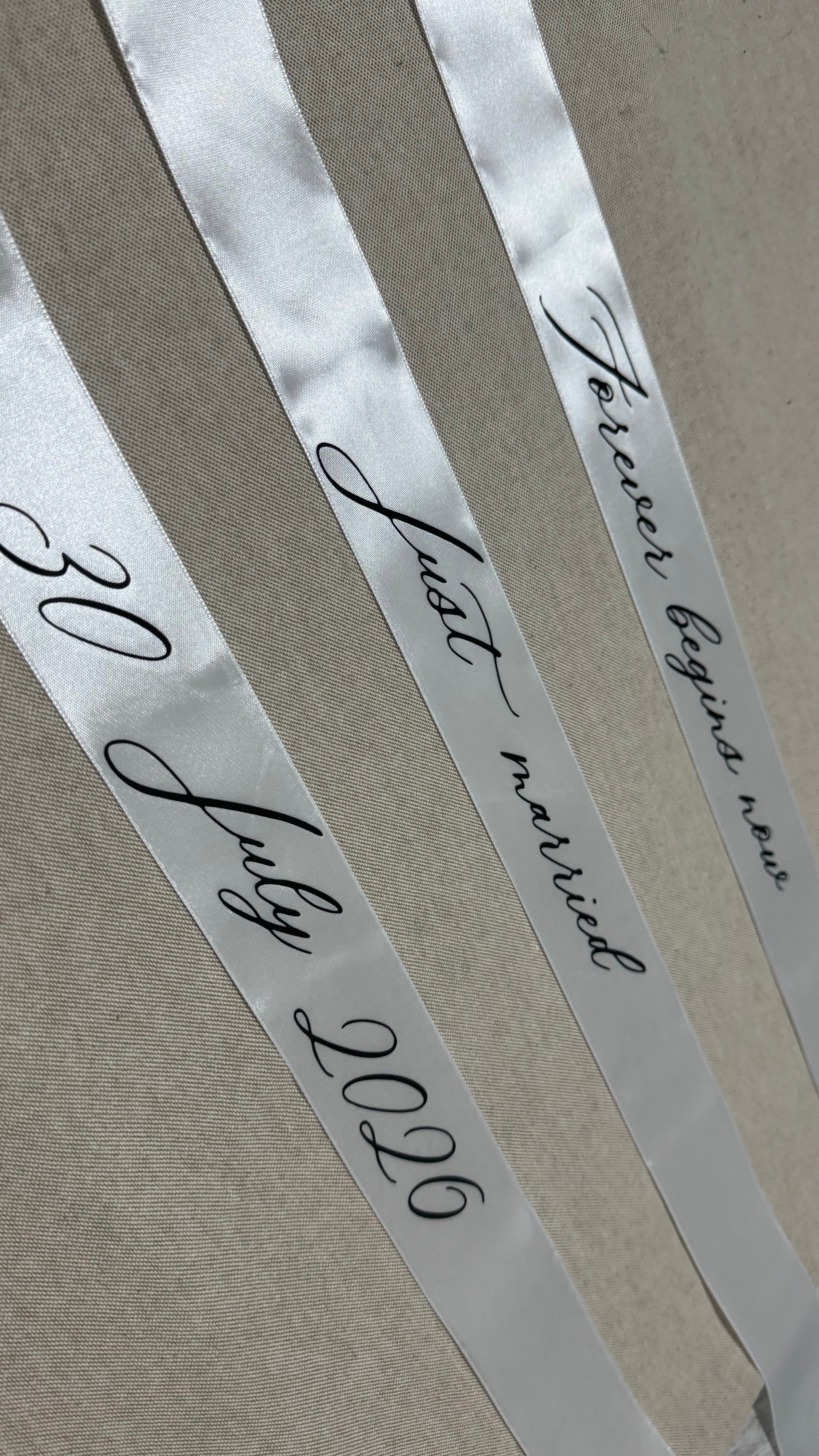 Personalisiertes Hochzeitsband | FINE