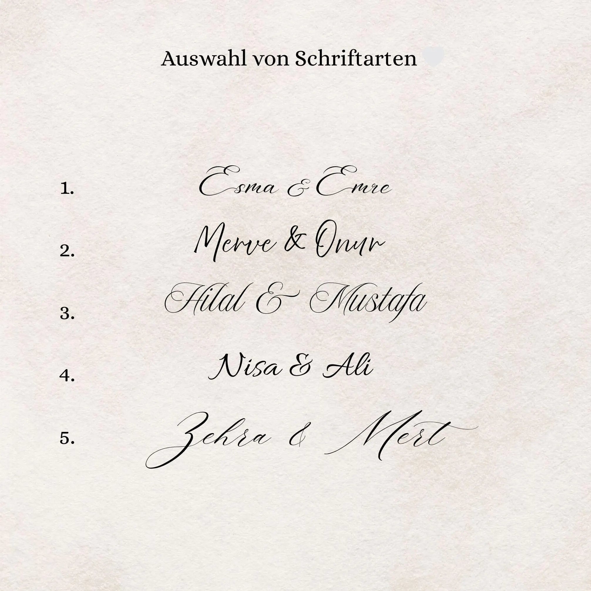 Tischkarten KINDHEIT