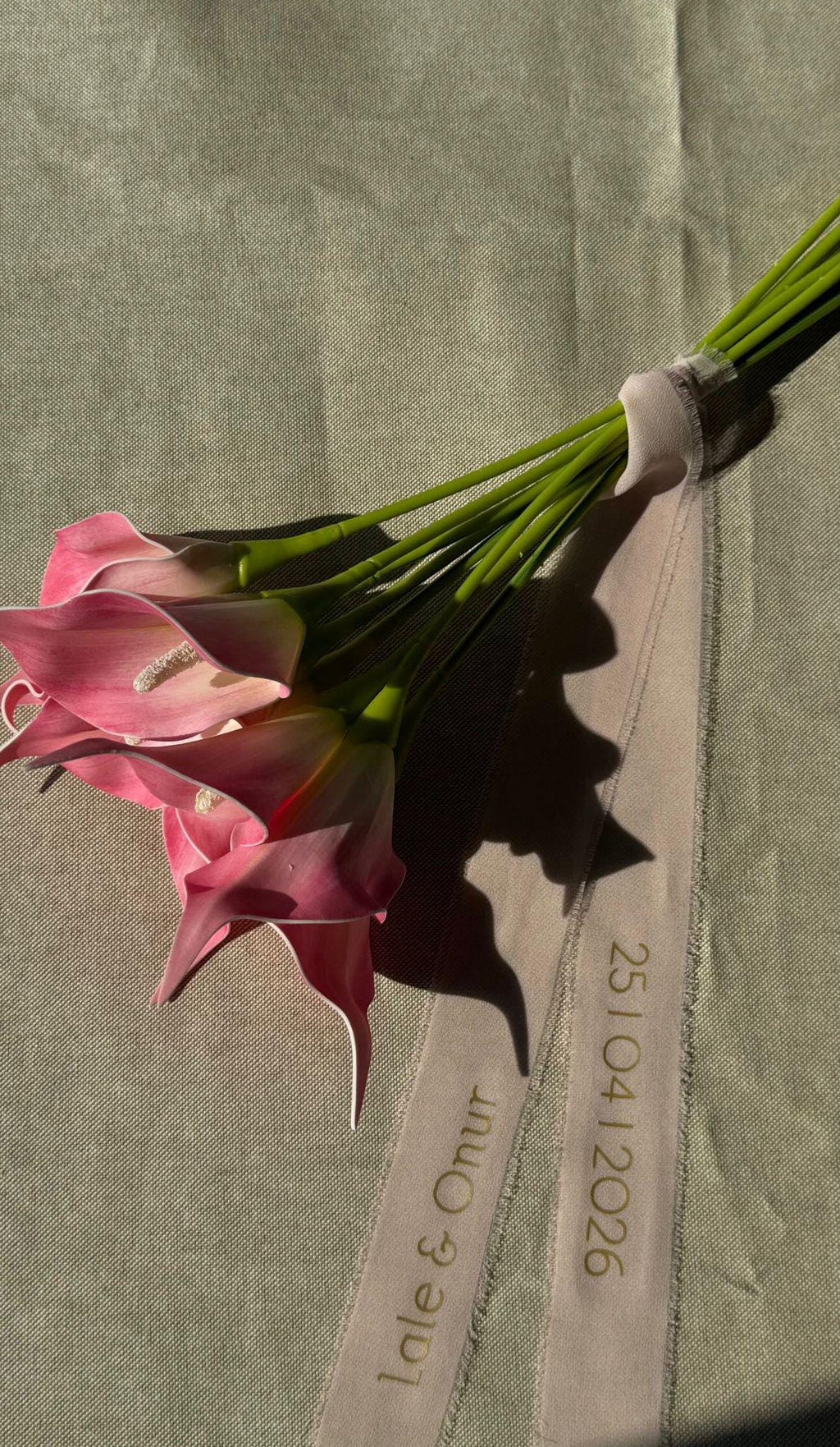 Straußband Hochzeit