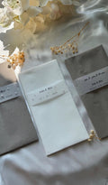 Premium Servietten mit personalisierter Banderole