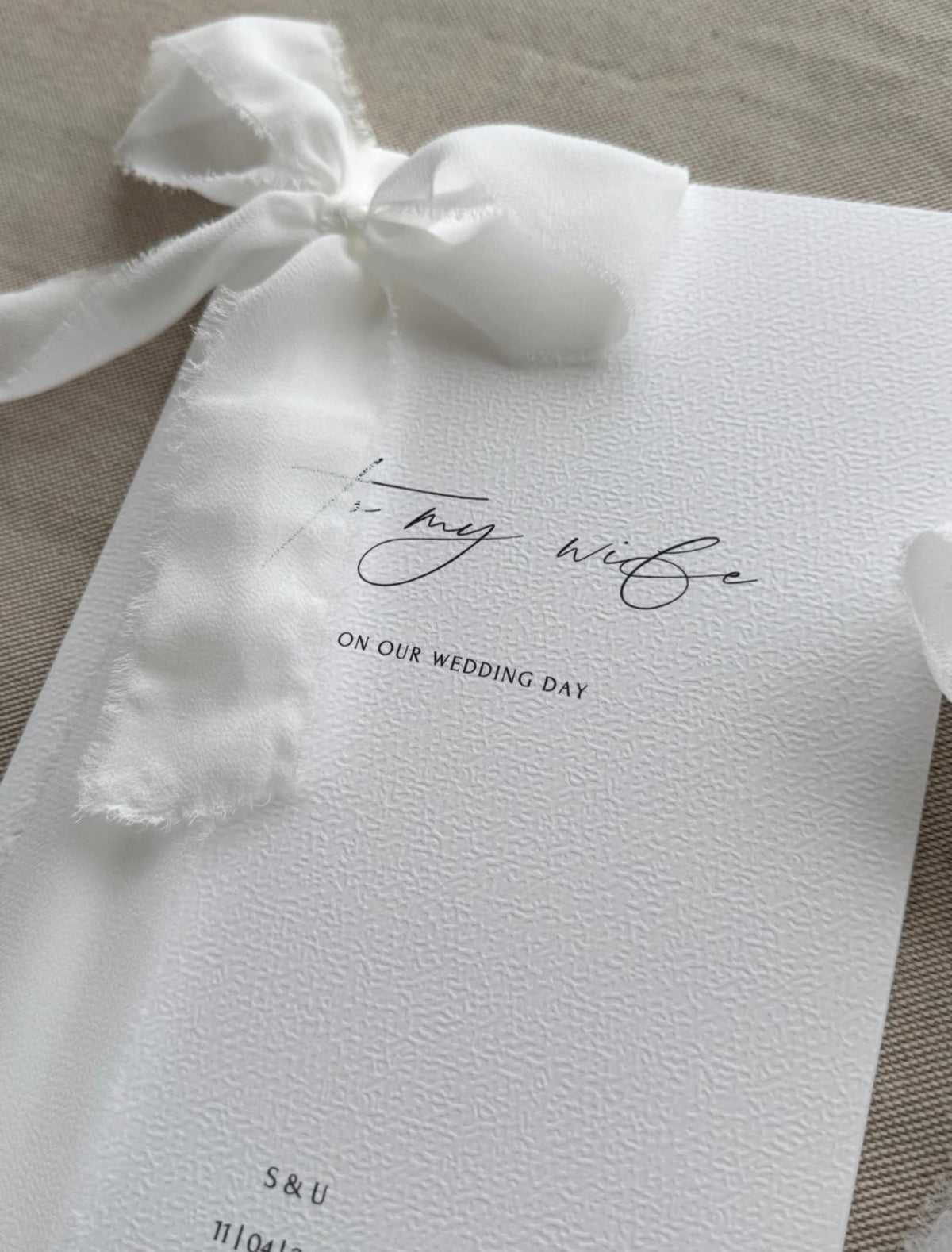 Wedding Vows | Eheversprechen "CLASSY"